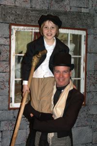 Tiny Tim and Bob Cratchit