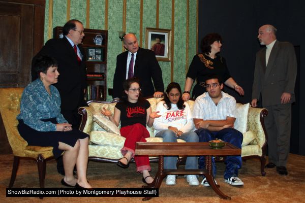 Lori Sampson, David Jones, Mark Shullenbarger, Joy Gerst, Jim Epstein. Alexandra Smith, Pooja Chawla, PJ Mitchell - On couch