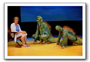 Annie Houston (Nancy), Brian Crane (Leslie) and Mundy Spears (Sarah)