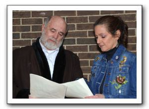 Sidney Carlton (Bill Jones) and Mary Jane McMann (Nancy Dall)