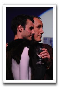Ray Bracken (Darius) and Matthew Randall (Sterling)