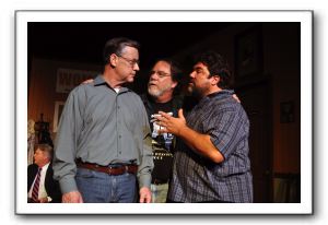Larry Craven (Barney), John Coscia (Oscar) and Michael Donahue (Ray)