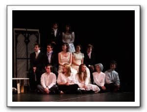 First row, left to right: Jack Sullivan, Danielle D’Arcee, Ashley Irvin, Rachel Myers, Samuel Child