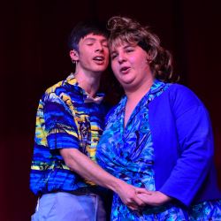 Aaron Fellows (Wilbur Turnblad), Jason Guerrero (Edna Turnblad)