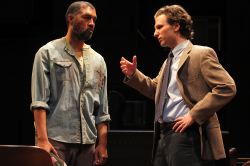 Dion Graham as Carl Lee Hailey and Sebastian Arcelus as Jake Brigance