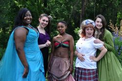 Lead Actress in a Musical - Anitra McKinney (Duke Ellington), Emily Madden (Walt Whitman), Lintle Motsoasele (Wakefield), Maggie Roos (Woodrow Wilson), and Emily Whitworth (Mount Vernon)