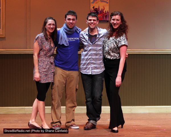 Sharon Grant (Heidi), Josh Goldman (Hunter), Scott Harrison (Jeff), and Anne Marie Pinto (Susan)