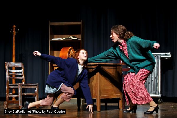 Miss Hannigan and Annie