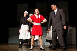 Annie (red dress), Warbucks, Servants