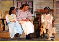 Aeshia Brown as Matoka Cheeks, Lolita-Marie as Mattie Cheeks, Marissa Moody as Joyce Cheeks