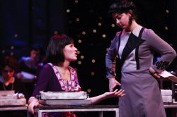 Katherine Sotos (Millie) and Jessica Deal (Miss Flannery)