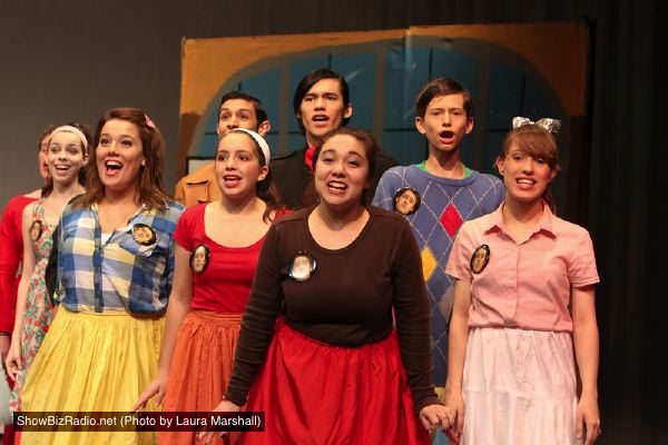 (Front row) Elizabeth Gunggoll, Katie Skinner, Emily Ustun, Lillann Pineda, Beth Burns (Back row) Matt Stover, Alex Wong, Ben Roberts