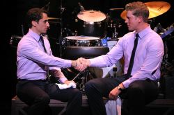The Handshake - Joseph Leo Bwarie and Preston Truman Boyd