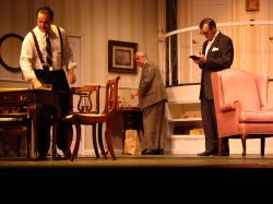 Sandy Irving as Harry Brock, Tom Schneider as Eddie Brock, Richard Koster as Paul Verrall
