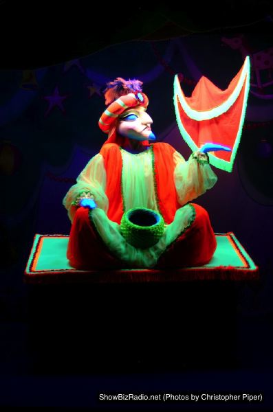 The magician on his magic carpet