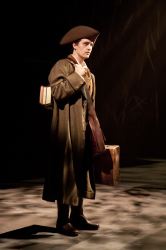 Ichabod Crane (Sam Ludwig) makes his first appearance in the sleepy town of Tarrytown