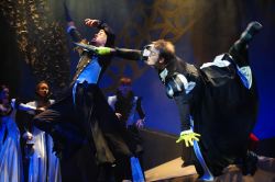 Scott Brown as Cassio and Vato Tsikurishvili as Roderigo