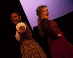 Zoe Haynes and Maggie Roos