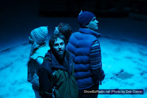 Clockwise from center, Jonathan Lee Taylor , Jessica Shearer, Megan Dominy and Elliot Kashner