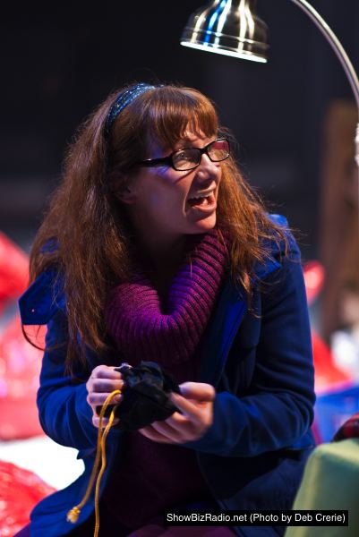 Gayle (Megan Dominy) examines her relationship
