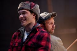 Chad (Elliott Kashner) and Randy (Jonathan Lee Taylor) enjoy ice fishing