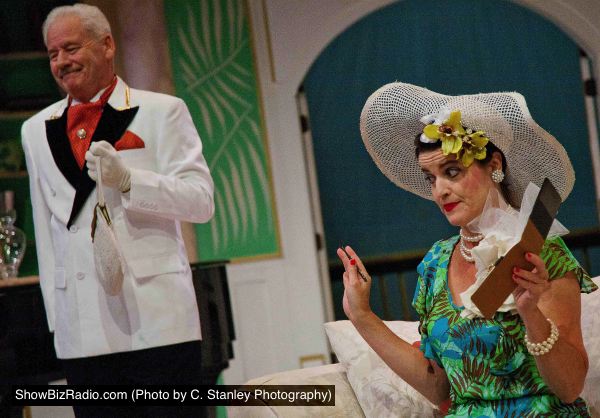 Matt Dougherty (Mr. Dunlap) and Lisa Hodsoll (Mrs. Everett P. Osgood)