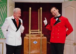 Matt Dougherty (Mr. Dunlap) and Sam Phillips (Otis)