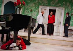 Sam Phillips (Otis) Matt Dougherty (as Mr. Dunlap), Daniel Corey (Francis) and Bradley Foster Smith (Mr. Pippet)