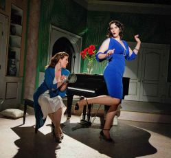 Farrell Parker (Claudia McFadden) and Katie Nigsch-Fairfax (Athena Sinclair)
