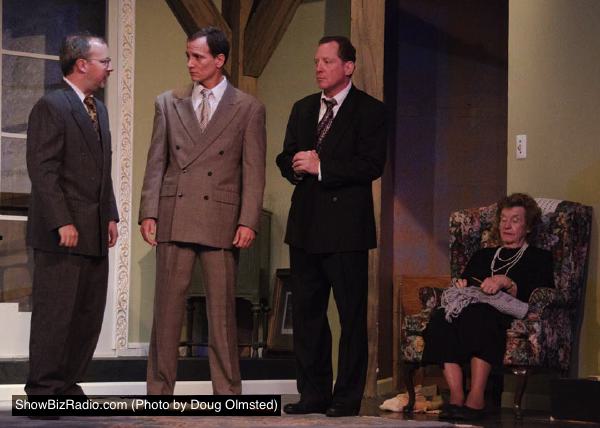 Searching the Island. Gary Cramer, Richard Isaacs, Bob Cohen and Bonnie Jourdan (seated)