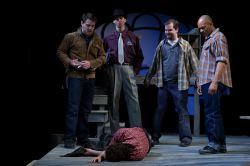 Jack Powers, Christopher Herring, Cyle Durkee, Christopher C. Holbert. On floor: Tyler Herman