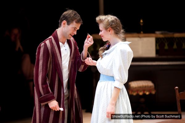 William Patrick Riley as Richard and Talisa Friedman as Mildred