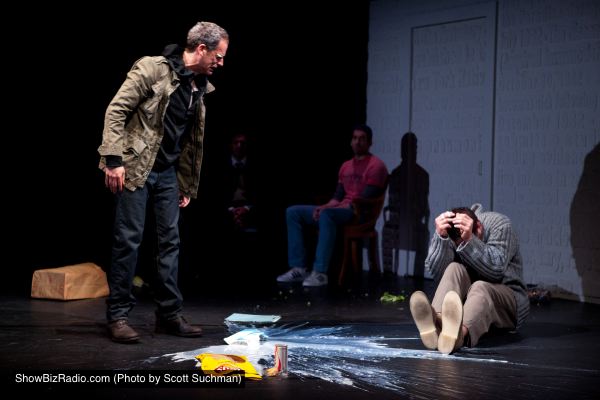 Patrick Breen as Ned Weeks and Luke MacFarlane as Felix Turner, with Tom Berklund as Grady