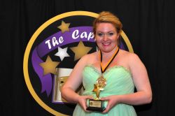 Lead Actress in a Musical: Sean Pugerude, Paul VI Catholic High School, Hello, Dolly!
