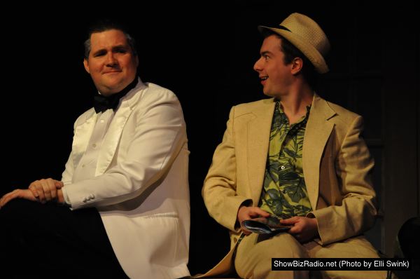 Bill Brown (Lawrence) and Gabriel Potter (Freddy)