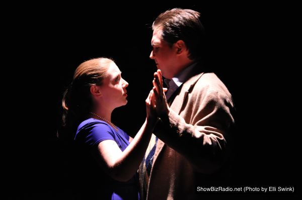 Stephanie Miller (Christine) and Bill Brown (Lawrence) in 'The More We Dance'