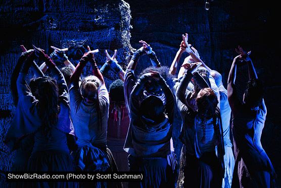 The cast takes flight