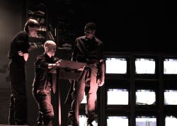 Michael Brown, Liam Wedderburn, and Aaron Okello