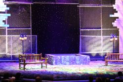 Stage design for The Outsiders