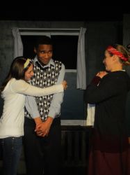 Leora Lihach, Shelby Smout and Kamau Mitchell