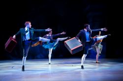 Peter (Sam Lariviere), Lucy (Francesca Forcella), Edmund (Daniel Savetta), and Susan (Laura Chachich)