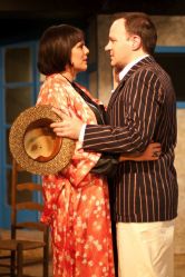 Sonia Motlagh (Lady Caroline), Jonathan Dyer (Frederick)
