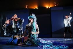 Colin Analco and Katrina Clark in 'A Tale of the Bamboo Cutter'