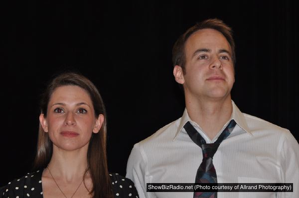 Lauren Palmer Kiesling and Steve Oliverez as Sara and David