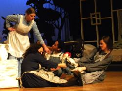 Caitlyn Bishop, Mia Amado, Anthony Powell, and Hannah Taylor