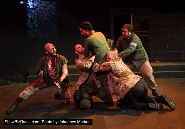 Frank Britton as Banquo, James Finley as Fleance, Joe Carlson as Macbeth, Will Hayes as Hecate, Matt Dewberry as Gruoch