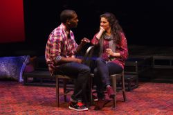 Khris Davis as Duke and Melis Aker as Roya