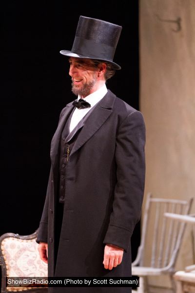Thomas Adrian Simpson as Abraham Lincoln