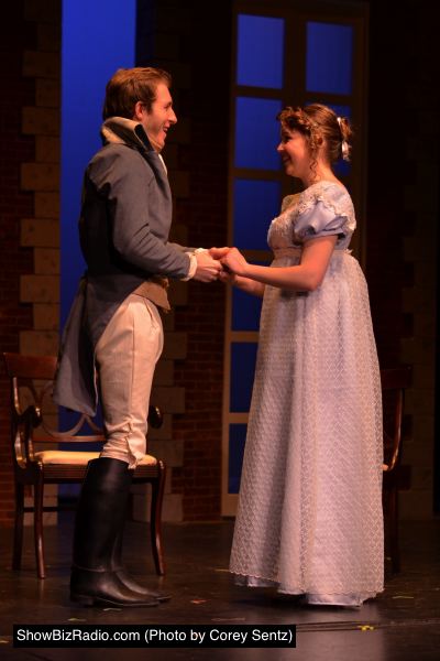 Grayson Owen (Mr. Bingley), Alyssa Bouma (Jane Bennet)