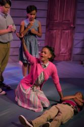 Caelyn D. Sommeville as Emmie Thibodeaux, Royal (Tre) Jones as Joe Thibodeaux, Aidan White as Noah, Mareike Elisabeth Nebel as Jackie Thibodeaux